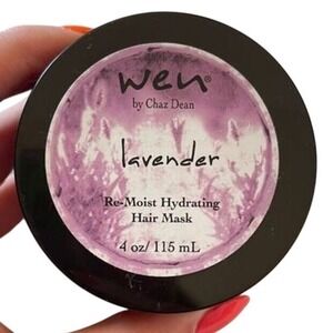 WEN by Chaz Dean 4 OZ LAVENDER Re-Moist Hydrating Hair Mask NEW OPEN